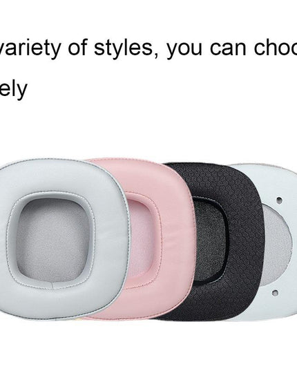 Breathable Sponge Headphone Covers - 1 Pair - Net Gray-1915197174778564609