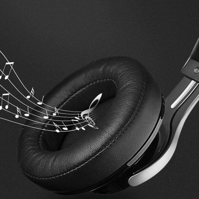 Edifier W855Bt Headset - Soft Breathable Sponge Cover Black Lambskin 2 Pcs-1915197972702957573
