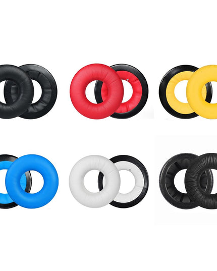 Yellow Headset Sponge Cover For Sennheiser Hd25 Series - 1 Pair-1915197973705396225