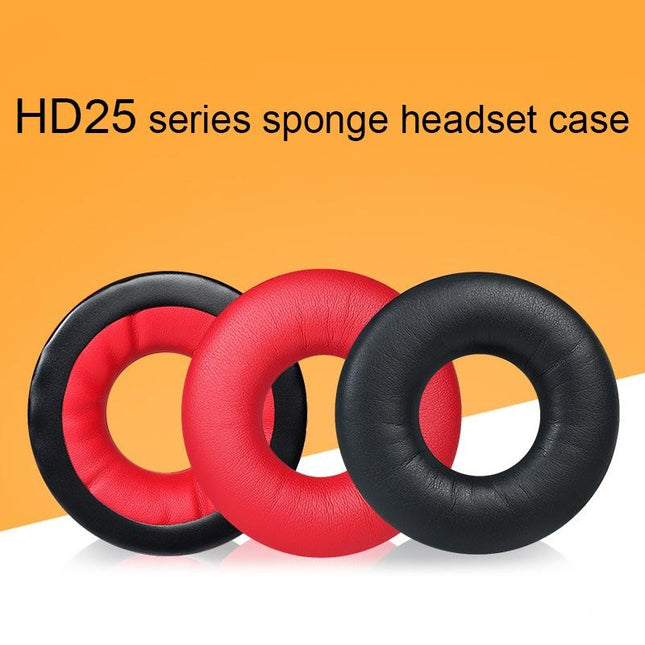 Yellow Headset Sponge Cover For Sennheiser Hd25 Series - 1 Pair-1915197973705396226