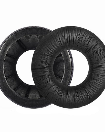 Black Wrinkled Headset Sponge Cover For Sennheiser Hd25 Series - 1 Pair-1915197440974262276