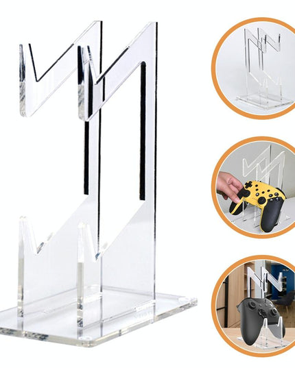 Transparent Acrylic Double Layer Game Handle Storage Bracket For Ps4 / Ps5 / Ps3-1915196860662943750