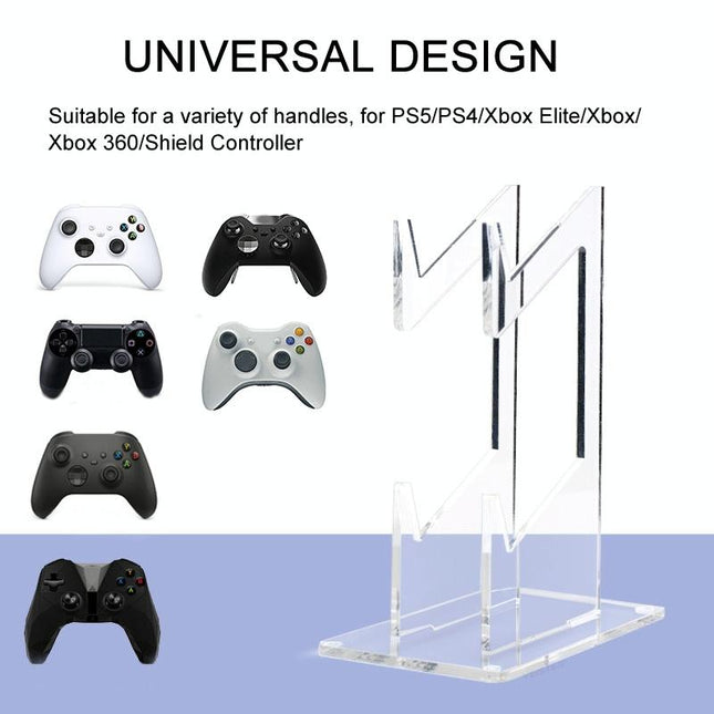 Transparent Acrylic Double Layer Game Handle Storage Bracket For Ps4 / Ps5 / Ps3-1915196860662943745