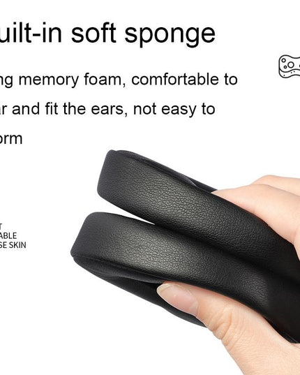 Soft And Breathable Earphone Covers For Parrot Zik - Black 2 Pack-1915196962517422083