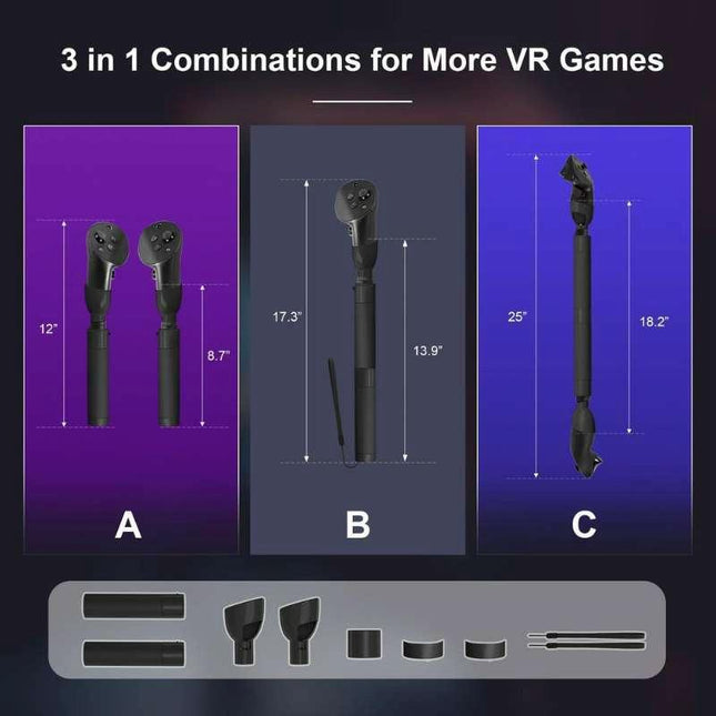Meta Quest Pro Extended Rod - Longer And Stronger-1915196853754925058