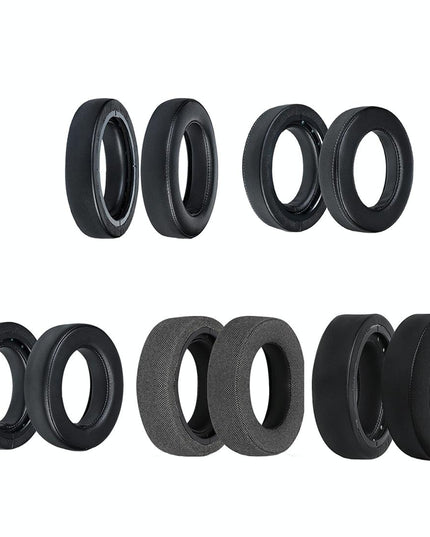 Soft Foam Headphone Covers For Corsair Hs60 / 50 / 70 Pro - Black 2 Pack-1915197944403988481