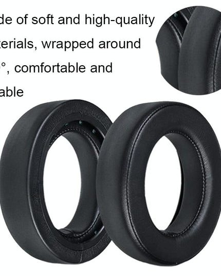 Soft Foam Headphone Covers For Corsair Hs60 / 50 / 70 Pro - Black 2 Pack-1915197944403988482