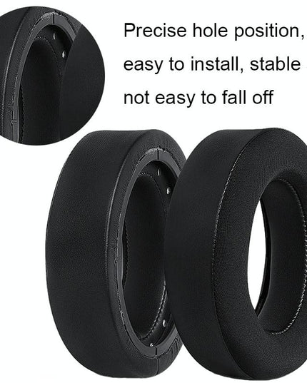 Soft Foam Headphone Covers For Corsair Hs60 / 50 / 70 Pro - Black 2 Pack-1915197944403988483