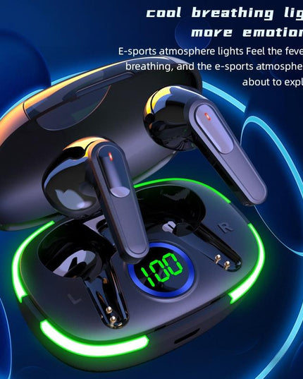Wireless Tws Bluetooth Earphone With Noise Reduction For Sports And Gaming-1915198113891618819