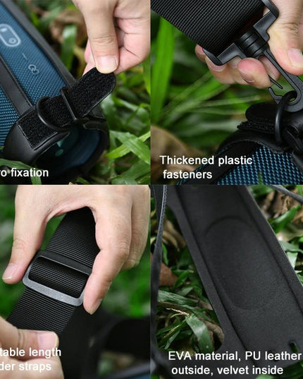 Jbl Charge5 Speaker Case With Crossbody Strap - Black-1915196960340578308