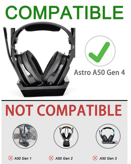 Logitech A50 Gen4 Headset Replacement - 2 Velvet Earmuffs-1922443395201110019