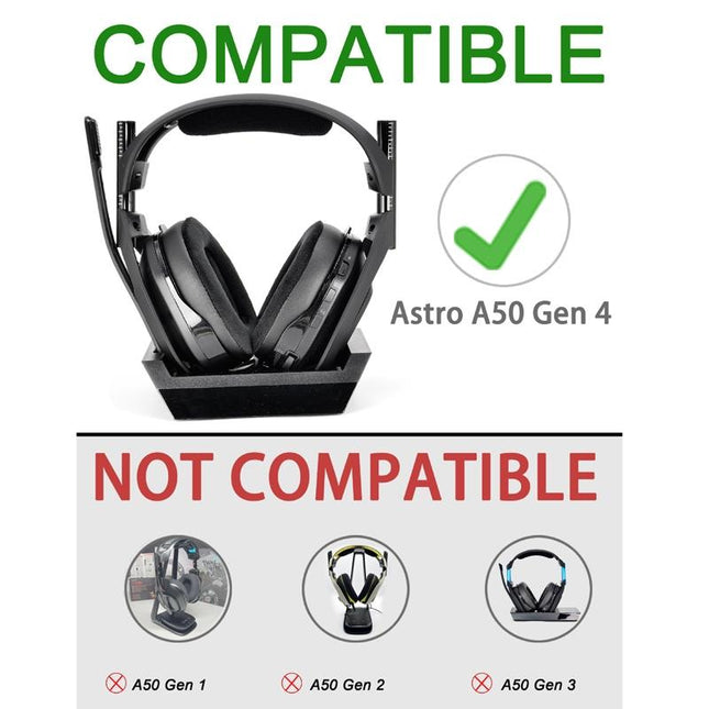 Logitech A50 Gen4 Headset Replacement - 2 Velvet Earmuffs-1922443395201110019