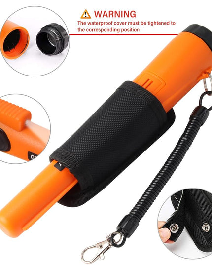 Waterproof Handheld Metal Detector With Positioning Stick - Ip68-1915197519818788866