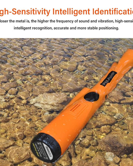 Waterproof Handheld Metal Detector With Positioning Stick - Ip68-1915197519818788869