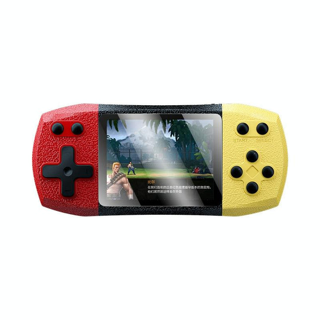 Large Screen Pocket Console - 620 Games - Single Player - 3 Inch Screen - Red / Yellow-1915198086586699776