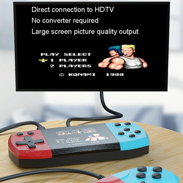 Large Screen Pocket Console - 620 Games - Single Player - 3 Inch Screen - Red / Yellow-1915198086586699781