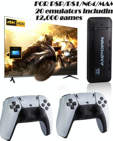 Wireless 2.4G Arcade Mini Console With 64G Storage & 10000 Games-1915198332192559105
