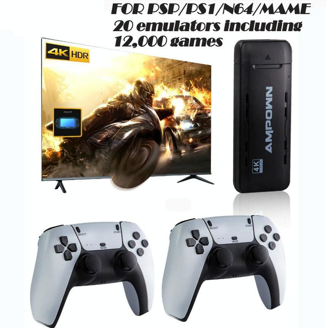 Wireless 2.4G Arcade Mini Console With 64G Storage & 10000 Games-1915198332192559105