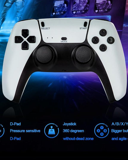 Wireless 2.4G Arcade Mini Console With 64G Storage & 10000 Games-1915198332192559109