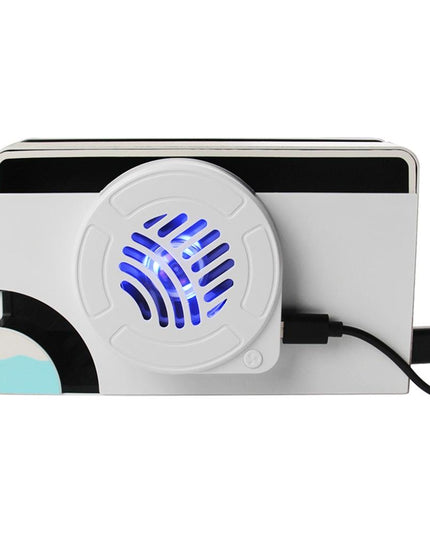 Oled Cooling Fan With Storage Base For Switch-1922443394349666313
