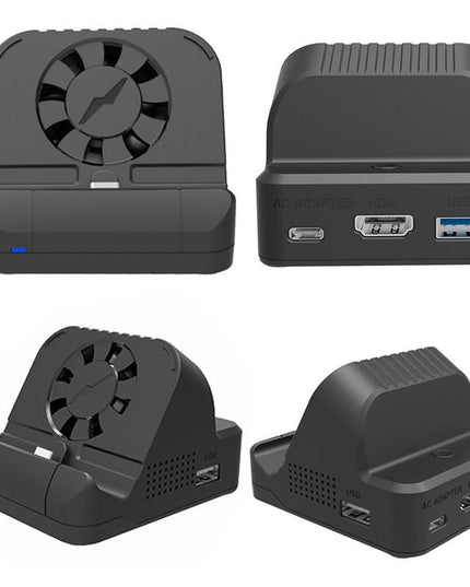 Switch Hdmi Converter With Cooling Fan And Charger-1915196850265264129