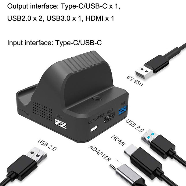 Switch Hdmi Converter With Cooling Fan And Charger-1915196850265264131