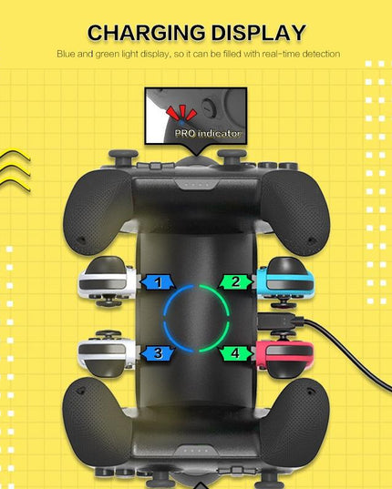 Versatile 6-In-1 Joycon Holder For Nintendo Switch-1915197468996407301