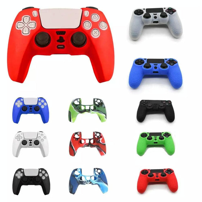 Black Silicone Protective Cover For Ps5 Controller-1915197832999079937