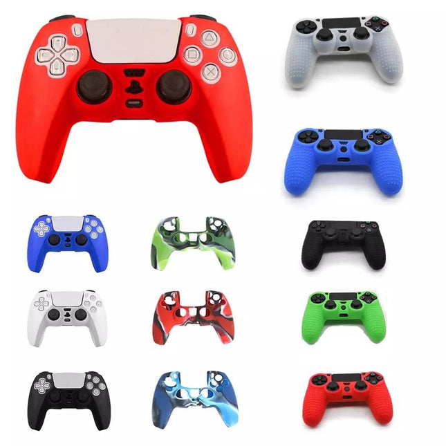 Camouflage Green Silicone Case For Ps5 Controller - Protective Cover-1915197180398931969