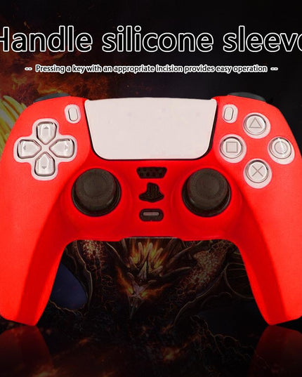 Camouflage Green Silicone Case For Ps5 Controller - Protective Cover-1915197180398931972