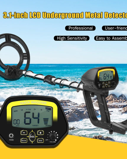 3.1 Lcd Underground Metal Detector - Compact & Accurate-1915198340132376580