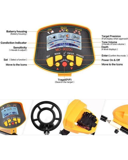 High Sensitivity Lcd Metal Detector - Md9020C-1915197181720137734