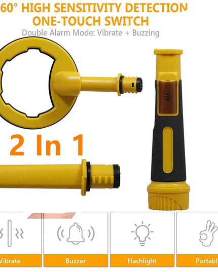 Waterproof 2-In-1 Underwater Metal Detector - 60M Submersible-1915197711917912067