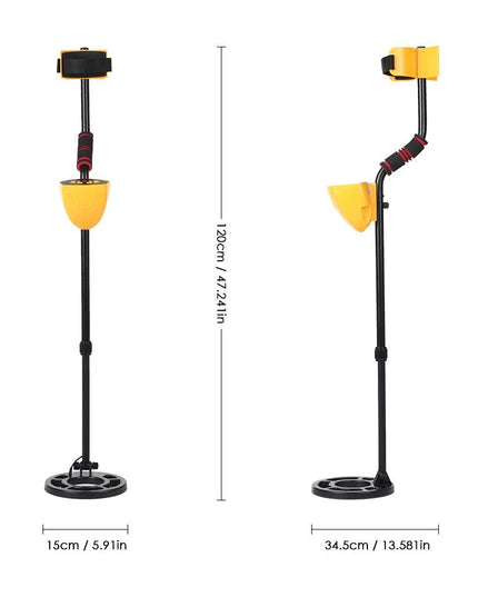 High Sensitivity Underground Metal Detector - Md3010Ii-1915197664333533186