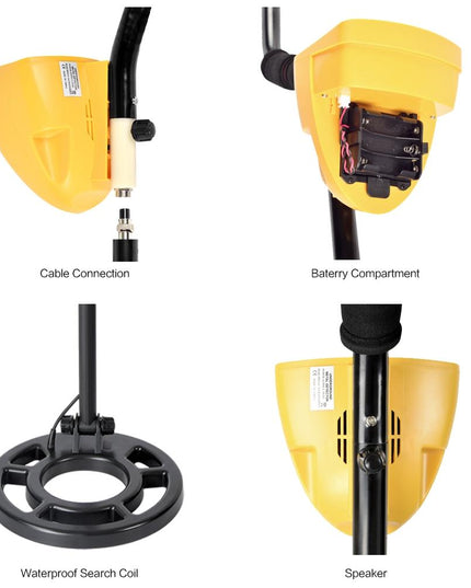 High Sensitivity Underground Metal Detector - Md3010Ii-1915197664333533190