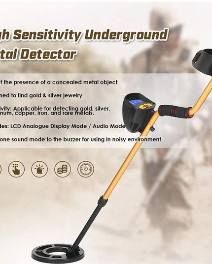 High Sensitivity Underground Metal Detector - Md3010Ii-1915197664333533191