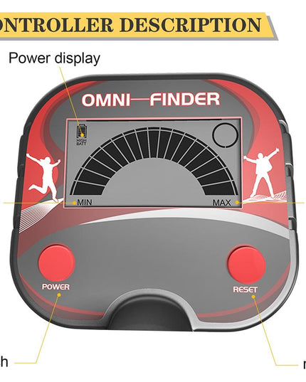 Kids Beach Metal Detector - Black-1943465054297001986