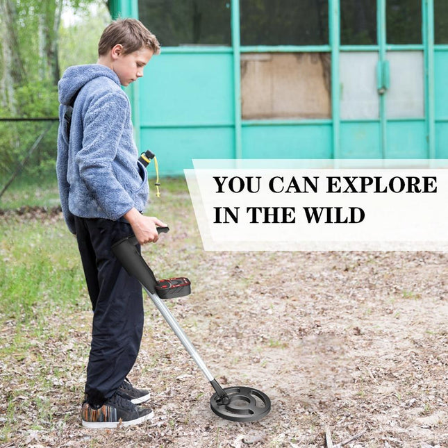 Kids Beach Metal Detector - Black-1943465054297001990