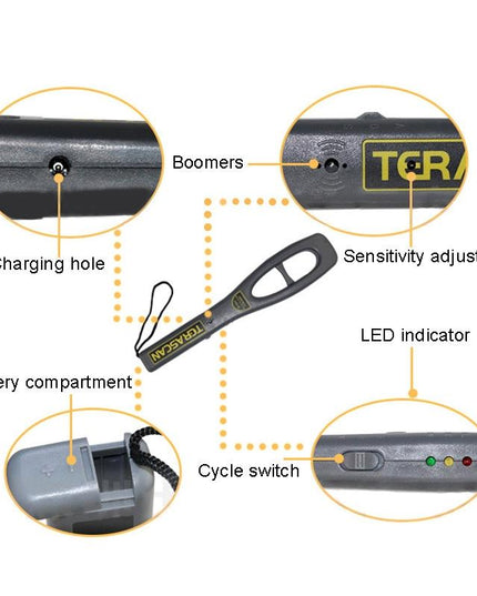 Handheld Metal Detector For Security Detection-1915198219248340996