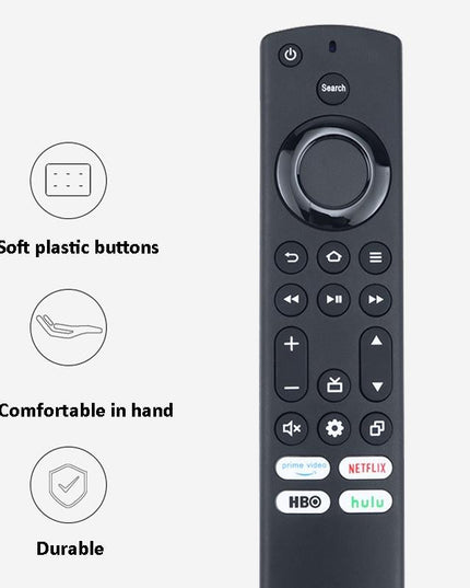 Black Infrared Remote For Amazon Smart Tv-1915196968280395779