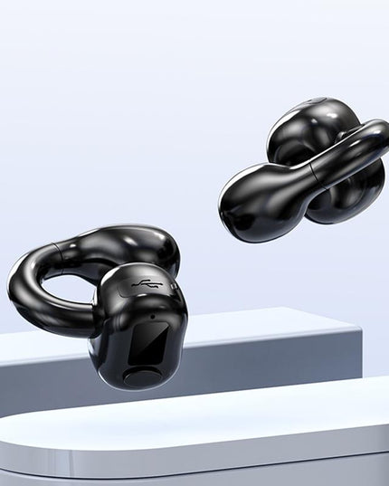 Waterproof Bluetooth Earphones With Ear Clip - M10-1915197436352139264