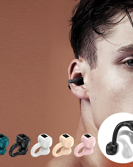 Waterproof Bluetooth Earphones With Ear Clip - M10-1915197436352139273