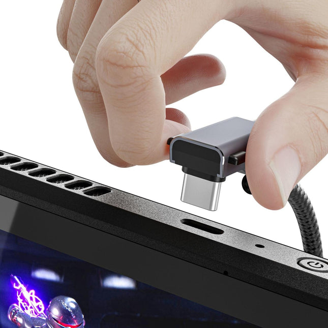 6-In-1 Docking Station For Steam Deck With Hdmi Rj45 Usb 3.0 Usb-C Pd 100W-1915197237491798019