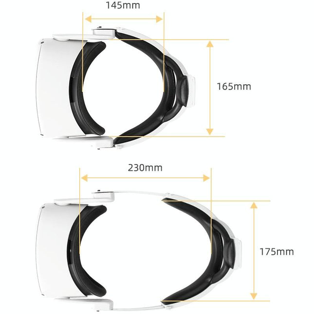 Ultimate Headband Set For Oculus Quest 2 - Comfortable & Stylish-1922443424242470913