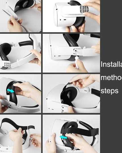 Ultimate Headband Set For Oculus Quest 2 - Comfortable & Stylish-1922443424242470914
