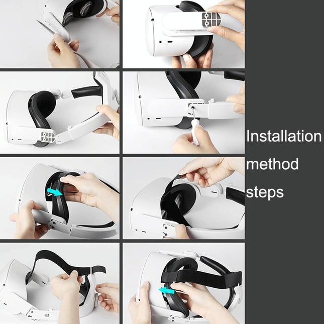 Ultimate Headband Set For Oculus Quest 2 - Comfortable & Stylish-1922443424242470914