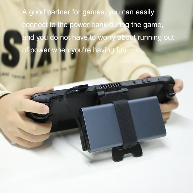 Steam Deck Charging Base For Mobile Power And Desktop Bracket - Black-1915196913112715270
