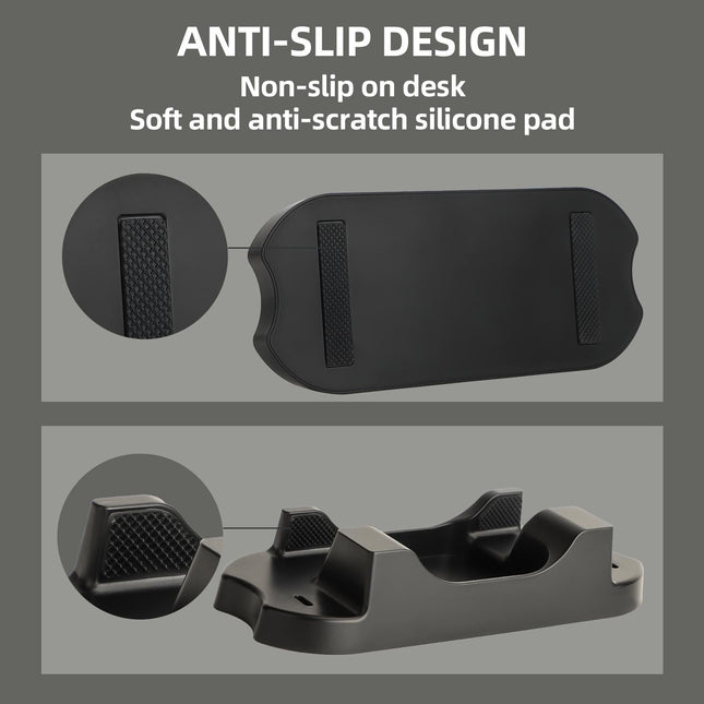 Steam Deck Console Base With Mobile Phone Bracket - Black-1915196969068924931