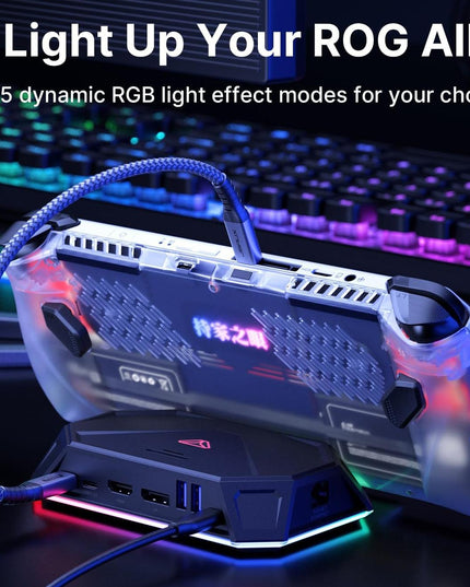 Jsaux Rgb Transparent Back Plate For Asus Rog Ally Console With Tool-1943465060303245314