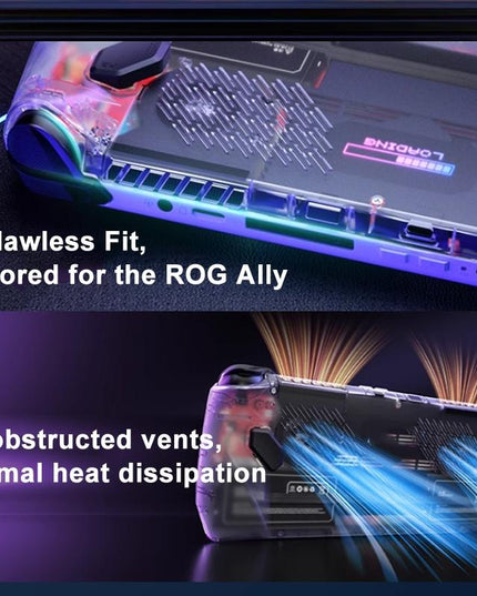 Jsaux Rgb Transparent Back Plate For Asus Rog Ally Console With Tool-1943465060303245317
